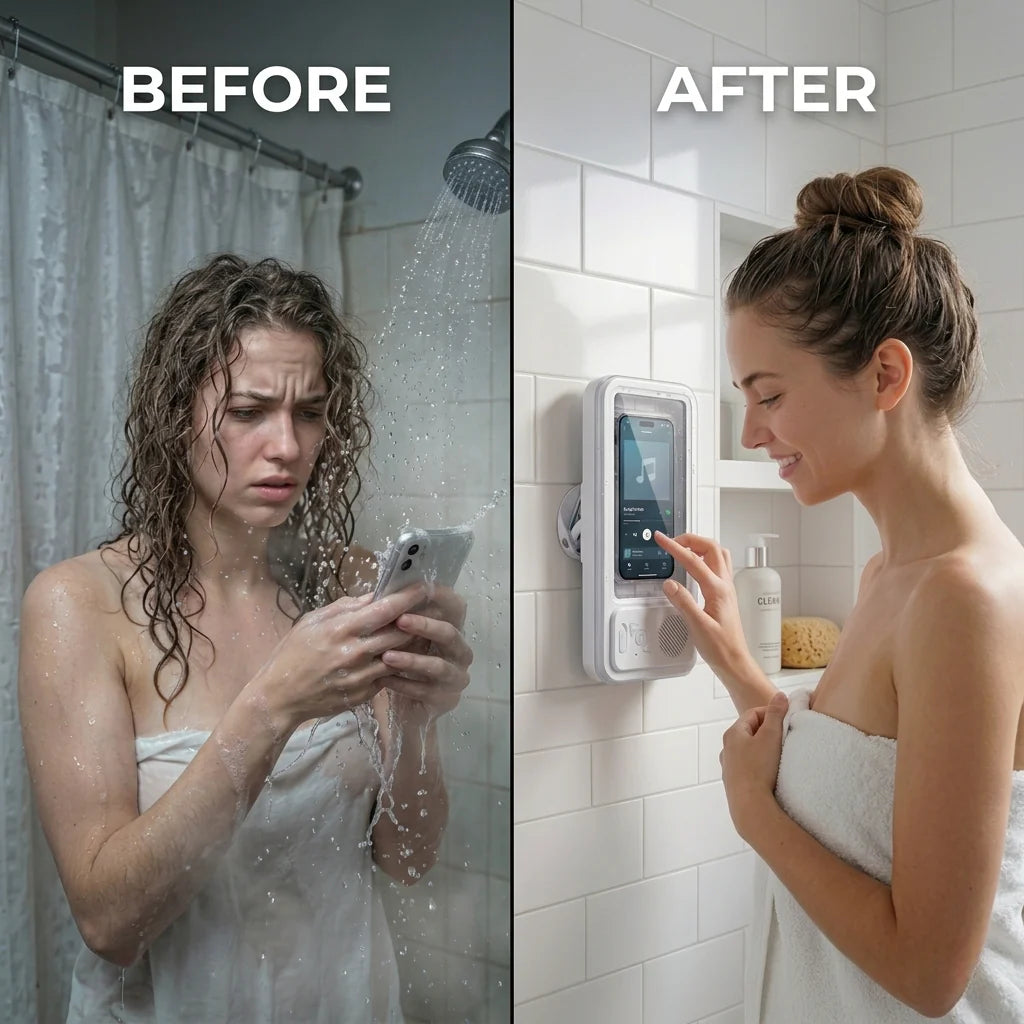SplashShield™ - Phone Shower Case