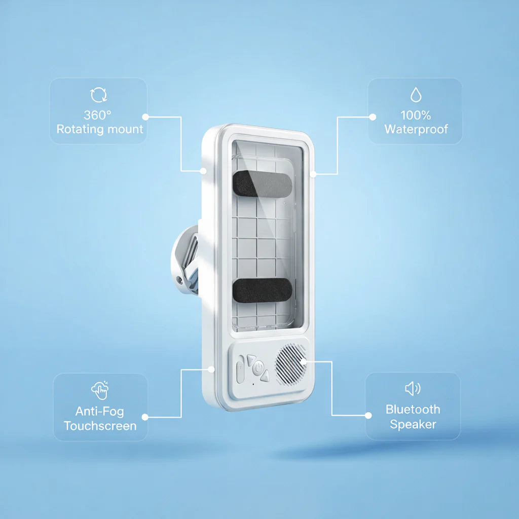 SplashShield™ - Phone Shower Case